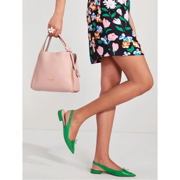 Kate Spade Pink Leather Shoulder Bag - Picture 3 of 17